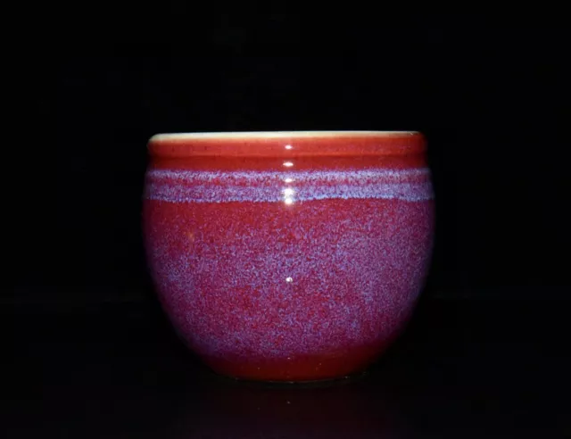5" old China Porcelain the Qing dynasty Qianlong Ceramic glaze pot