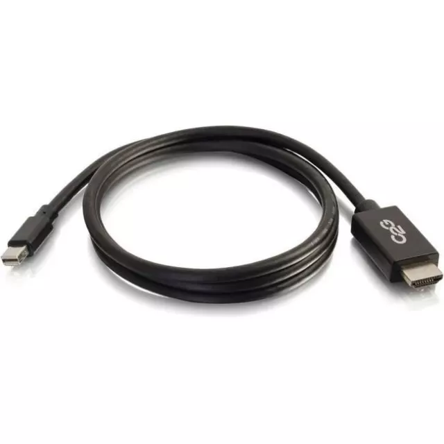 C2G 6ft Mini DisplayPort to HD Adapter Cable - Black - TAA