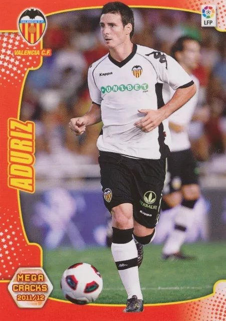 N°324 Aritz Aduriz Zubeldia # Valencia.cf Card Panini Mega Cracks Liga 2012