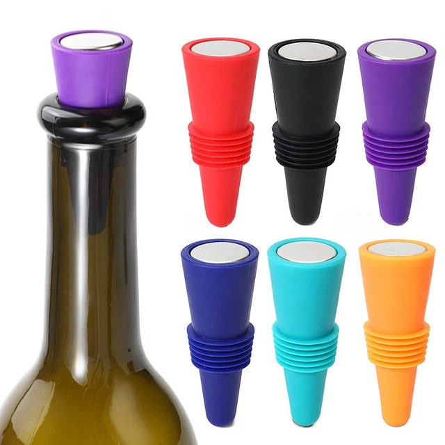 Herrnalise Silicone Wine Stopper Reusable Beer Bottle Stopper Beer Glass Bottle Sealer Stoppers Beverage Beer Champagne Wine Storage Keep Fresh Tools Fc986fcc 5df3 45ed A684 653be67cfbbd.b3cb886720a61e554291d433ca15c1f8