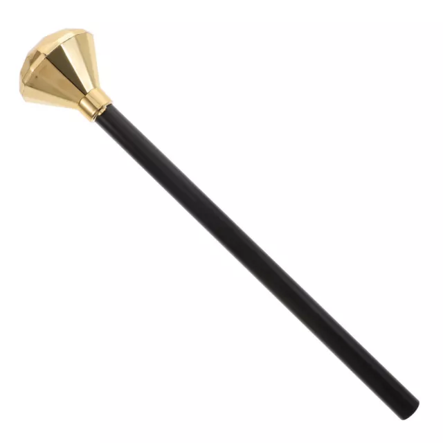 King Scepter Roleplay Costume Staff Walking Cane Prop Diamond