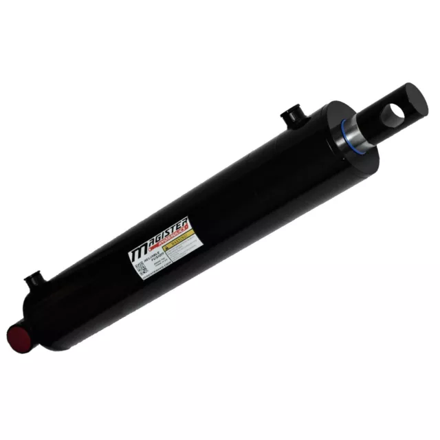 Hydraulic Cylinder Welded Double Acting 2" Bore 36" Stroke PinEye End 2х36 NEW