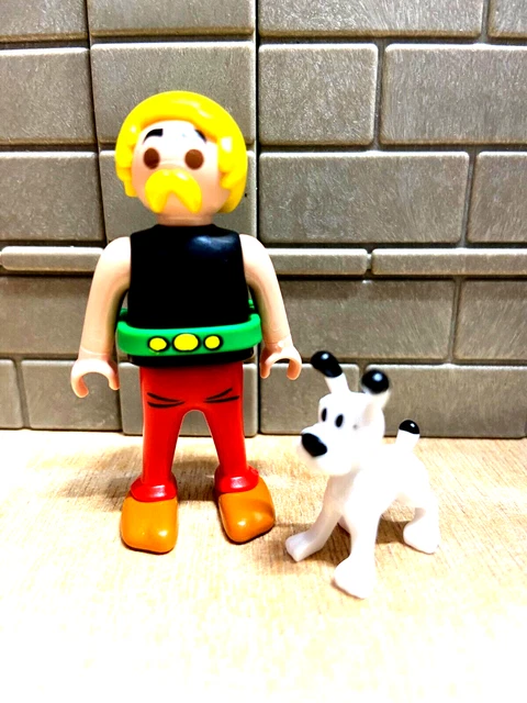 PLAYMOBIL Astérix Gaulois Vercingétorix – Custom Rare – Très Bon état