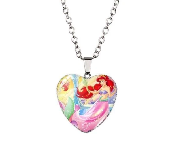 DISNEY'S THE LITTLE Mermaid Princess Ariel With Flounder Smiling Cute