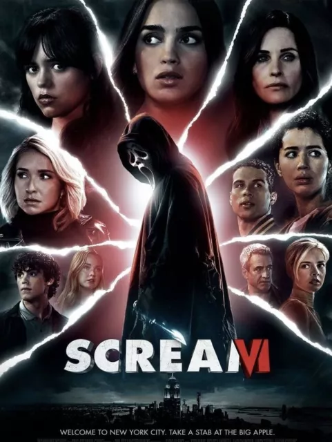 SCREAM 6 VI Poster Horror Movie Art Cinema Film A4 Poster $6.55 - PicClick