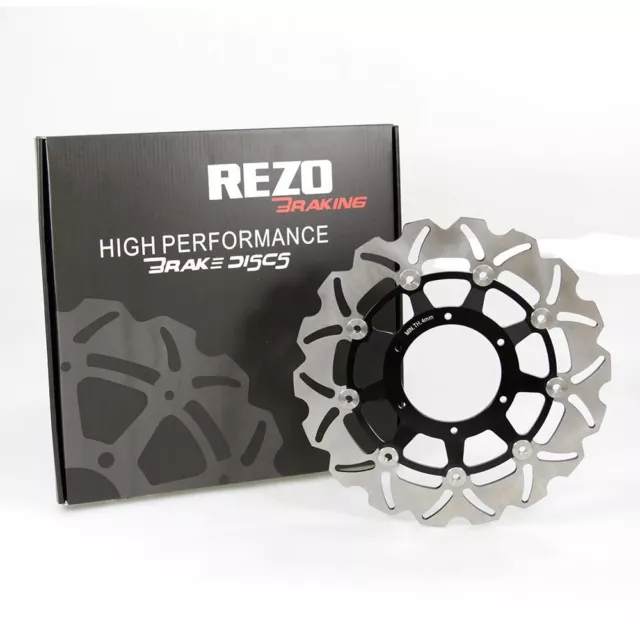 Rezo Wavy Front Brake Rotor Disc for Honda CBR 600 F 01-06