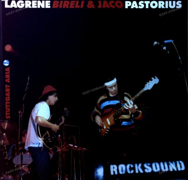 Lagrene Bireli & Jaco Pastorius - Stuttgart Aria LP (VG+/VG) .