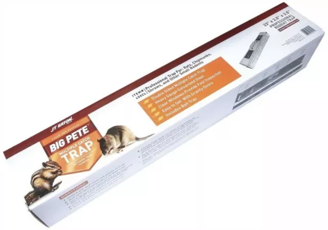 Jt Eaton 450CL Big Pete Multi Rat Trap, Chipmunk, And Small Rodents