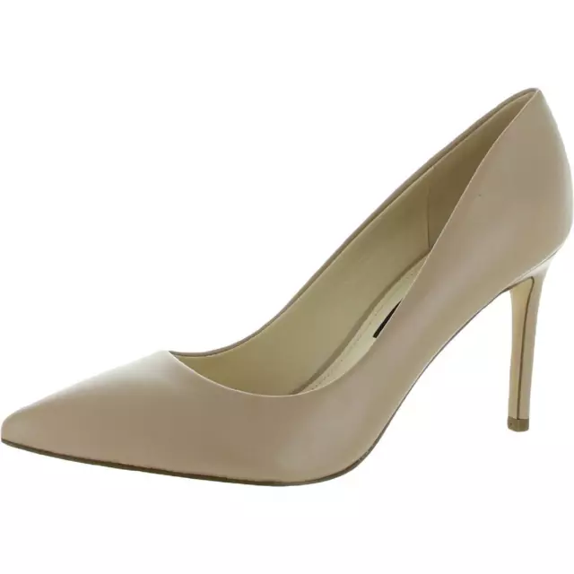 Nine West Womens Ezra Leather Pointed Toe Stilettos Dress Heels Shoes BHFO 0478