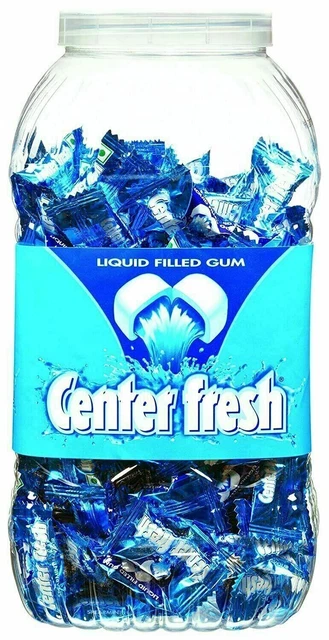 Gomma da masticare riempita di liquido al gusto di menta fresca Center 200