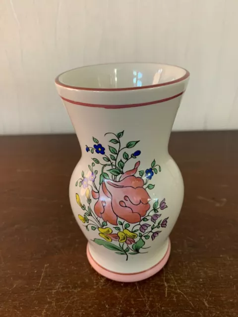 Vase en faïence de Lunéville h:13cm