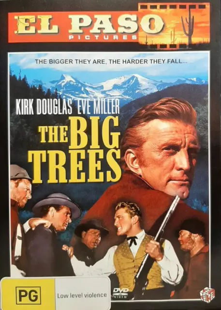 THE BIG TREES - Kirk Douglas, Eve Miller, Patrice Wymore - DVD