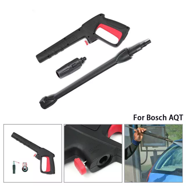 Trigger Gun Lance Variable Nozzle Sprayer Jet Washer High Pressure For Bosch AQT