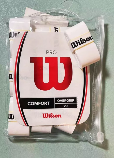 WILSON  Overgrip PRO COMFORT/ PERFORATED FEEL  3/6/12PK Tennis - Badminton