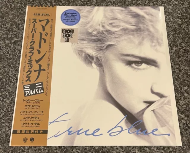 Madonna - True Blue (Super Mix) - RSD 2019 Limited Edition Blue Vinyl