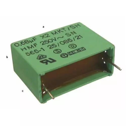 COND.POLIPR.SCAT. MKT X2  280Vca 1,0uF