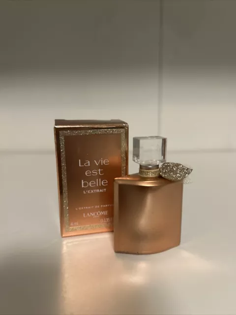 Lancome La vie est belle l' EXTRAIT l´ Eau de Parfum MINIATUR Flakon 4 ml EDP