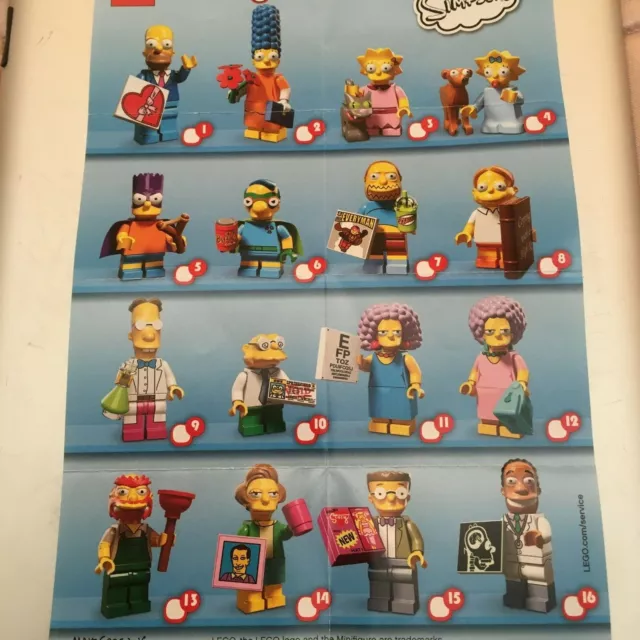 Genuine Lego Minifigures From Simpsons Series 2 Choose The One You Need