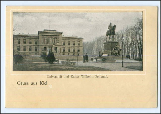 U9948/ Gruß aus Kiel  Universität AK ca.1900