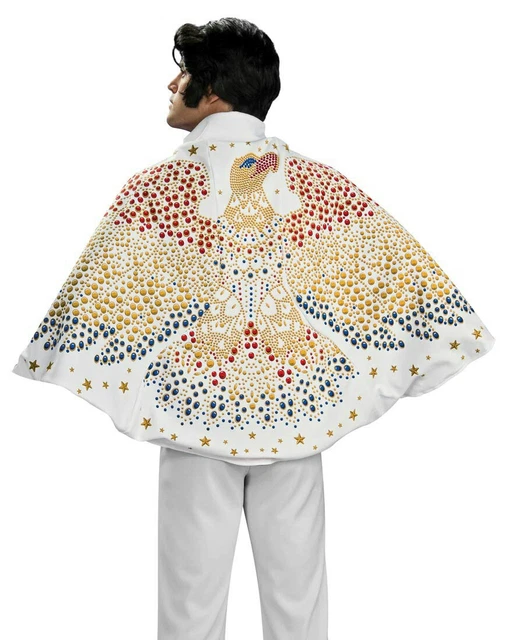 Rubie's 30 Inch Elvis Cape with Screen Printed Eagle Design Costume Accessory