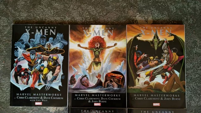 Marvel Masterworks Uncanny X-Men 1-5 Complete Lot TPB Near Mint