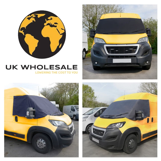 thumbnail image 2 of UK Custom Covers Frost Wrap Screen Cover For Peugeot Boxer Motorhome (2025 Onwards) Black SW373BLACKAD8 2 of 4