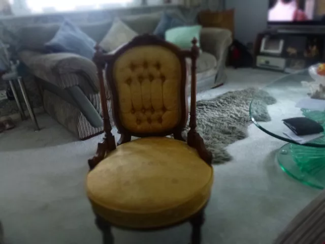 Antique Chair -victorian Nursing chair