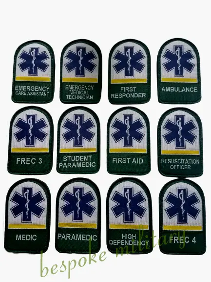 Ambulance / Paramedic / EMT / Responder / First aid / FREC / PTS / HDU Tombstone