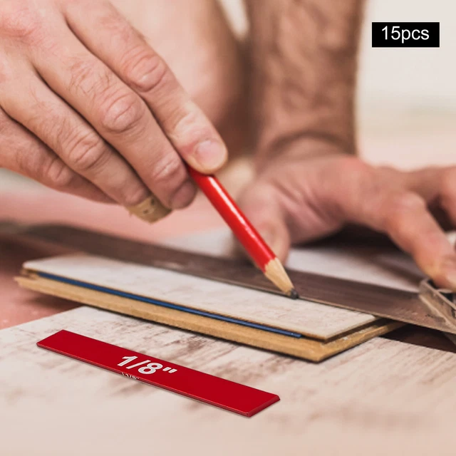 15PIECE GAUGE BLOCK Set with Precise Setup Blocks Woodworking Tools