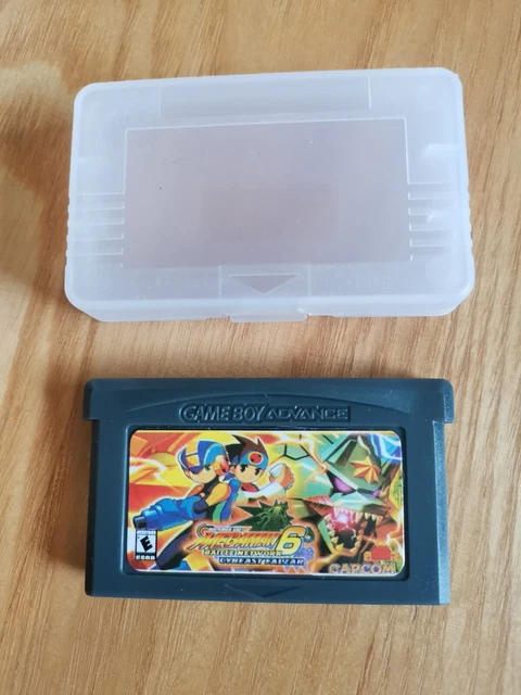Megaman Battle Network 6 Cybeast Falzar Gameboy Advance GBA TESTED Region Free
