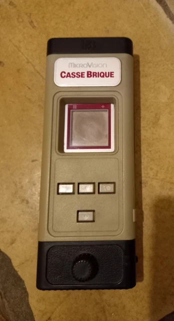 Micro vision jeu casse brique - Jeux vidéo