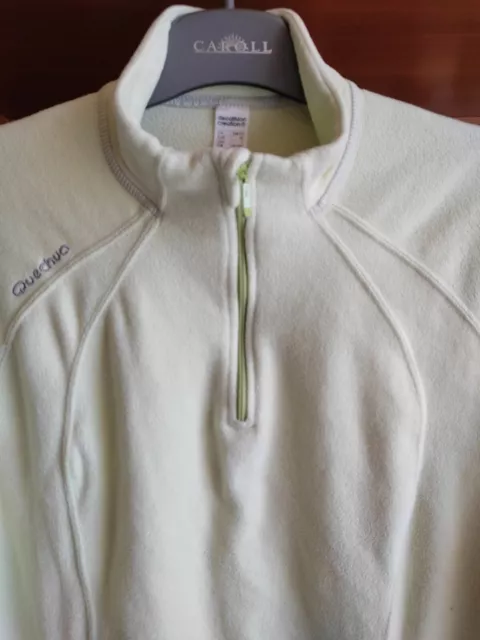 SWEAT SHIRT POLAIRE QUECHUA Decathlon Creation. Coloris Jaune