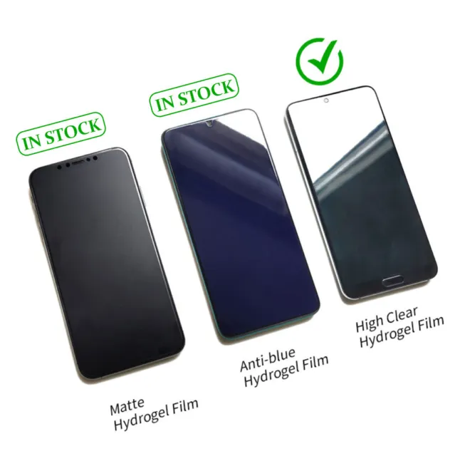 Screen Protector For XXXX Hydrogel Cover - Clear TPU FILM