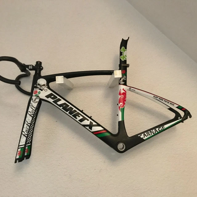PLANET X EC 130E Rivet Rider Carbon Aero Road Bike Wales Frame