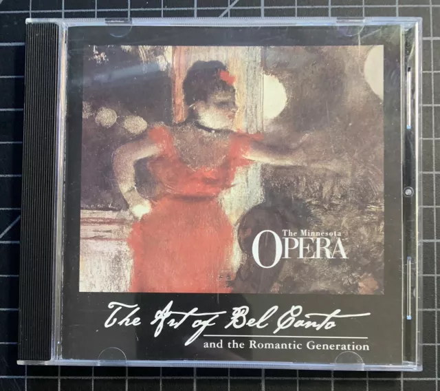 The Minnesota Opera The Art of Bel Canto & Romantic Generation CD VeryCleanDisc