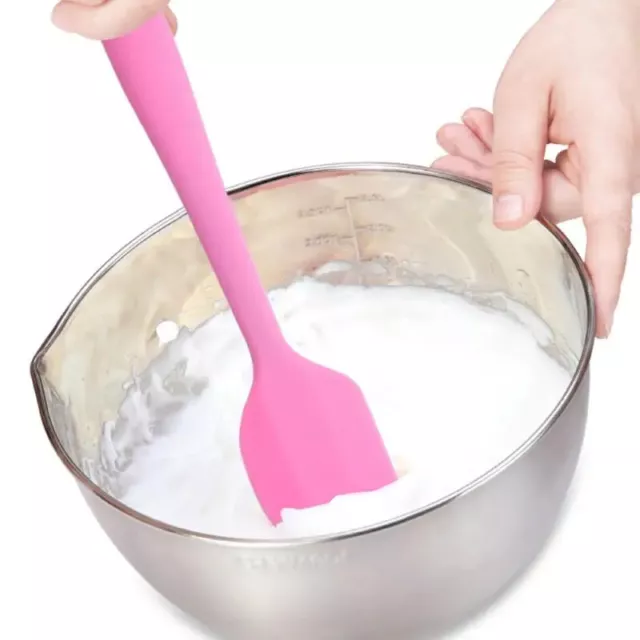 Cream Cake Baking Scraper Non-stick Silicone Spatula Kitchen Butter Pastry