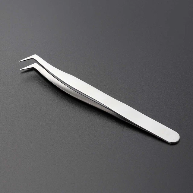Tweezers Fake Eyelashes Tweezers Lash Extensions Lash Tweezers Face 10