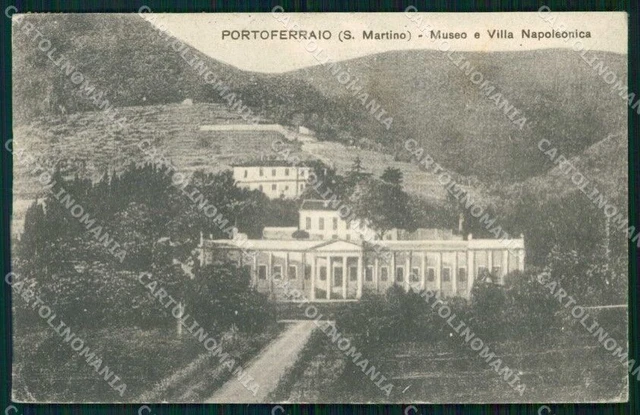 Livorno Portoferraio San Martino Museo Villa Napoleonica cartolina RT0137
