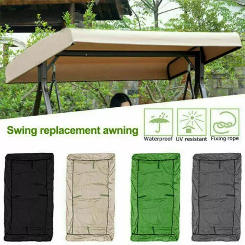 3 Seater Size for Swing Seat Chair Garden Hammock Cover Patio Replacement Canopy