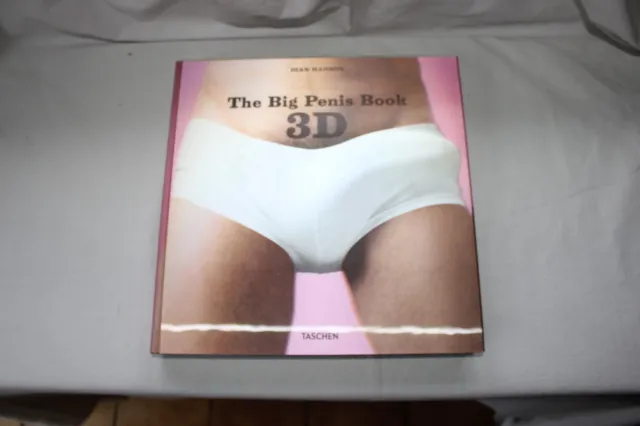 Livre The Big Penis Book  3D TASCHEN Dian Hanson Neuf Erotisme