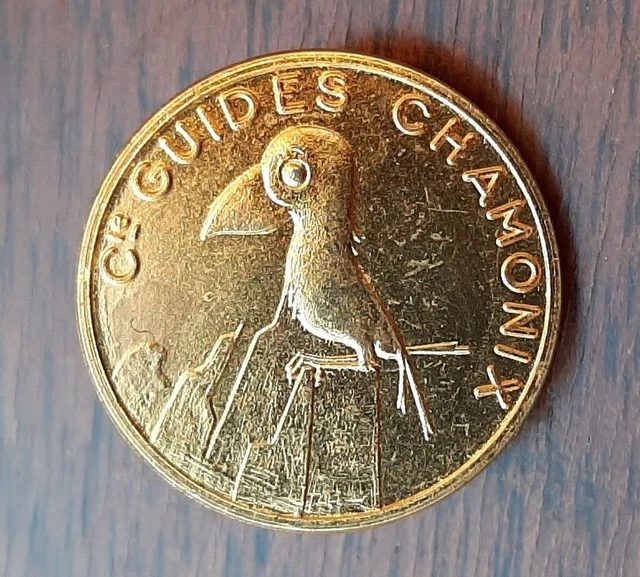 Insigne Ancien émaillé SKI MONTAGNE CHAMOIS 16 Mm - Vintage Français (époque 1945-1960)