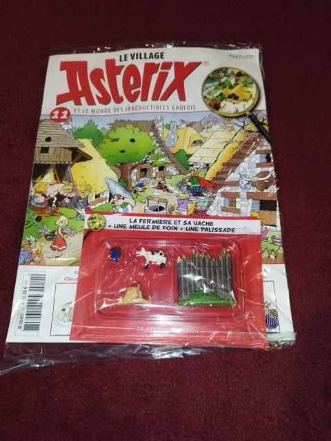 Figurine Collection Village D'Astérix Hachette - Cétautomatix Bûcheron Avec Palissade - Occasion
