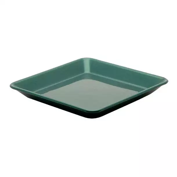 KH Bread/Butter Plate 140x140mm Green Pp (Box 12) PAS-FZ166