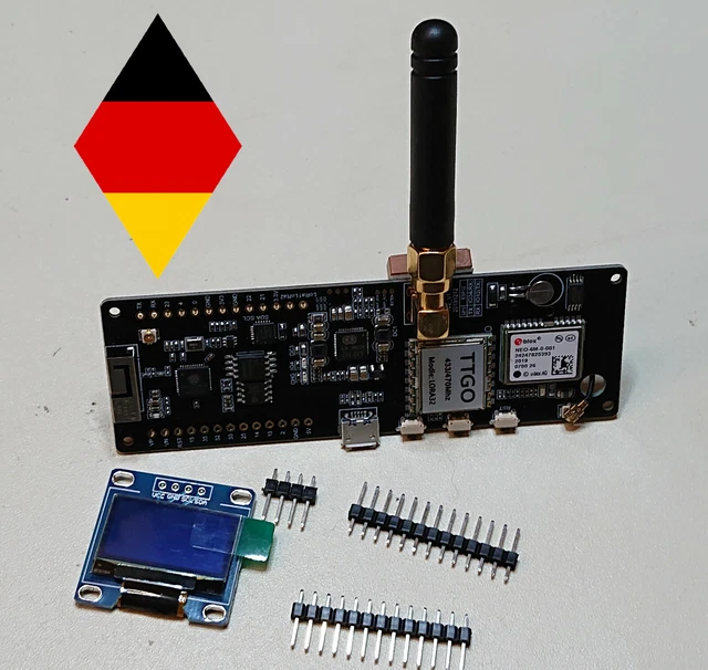 TTGO TBEAM ESP32 LoRa APRS 433 MHz + OLED T22 ERP32 GPS radiosonde