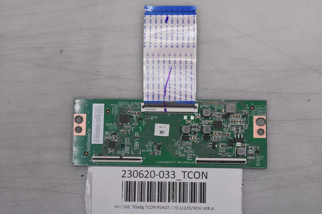 Carte T-CON Pour TV Hisense 50U7QF - Référence RSAG7.820.9447/ROH 260783 - Neuf