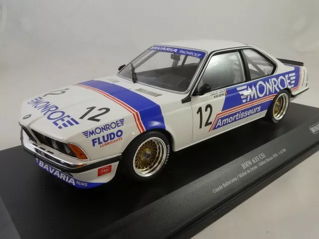 Minichamps BMW 635 CSi #12 Ballot-Lena De Deyne 500 Km Monza 1985 1/18 155852512