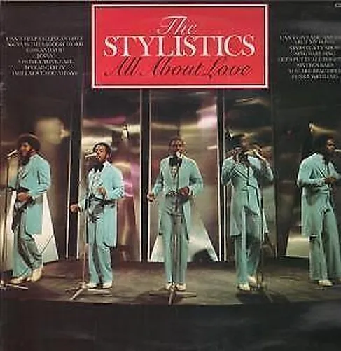 Stylistics All About Love LP vinyl UK Contour 1981 CN2044