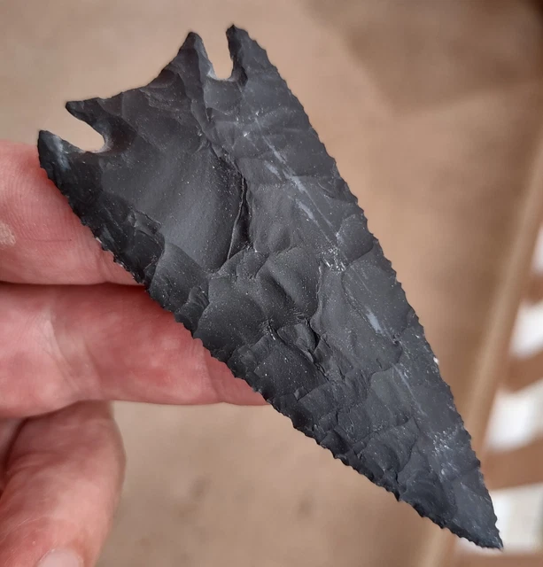 Modern Arrowhead Novaculite 3&1/4"