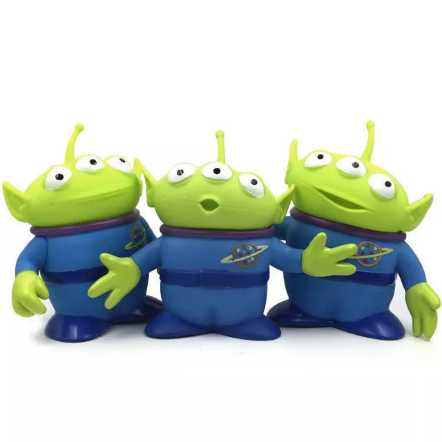 New Disney Toy Story Collection Space Aliens 3 Different Expressions 6in Gift