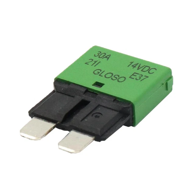 5-30A Mini Disjoncteur Lame Fusible Réinitialisation Automatique Voiture Navire 12V 24V